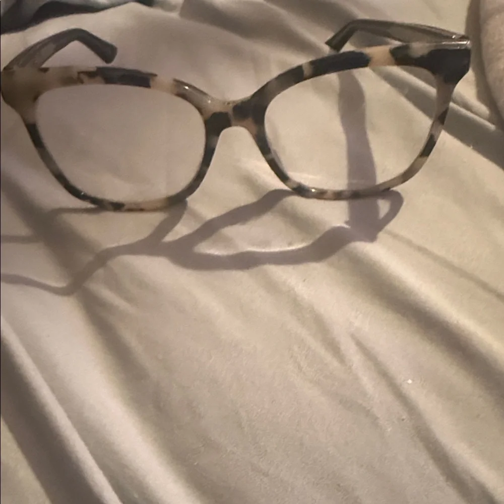 Dior Tortoiseshell Gray Beige Optical Glasses - Picture 3 of 3